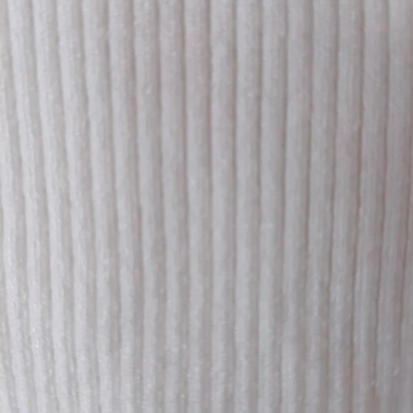 allie rose womens white knit ribbed sleeveless bodysuit size M - Picture 5 of 5